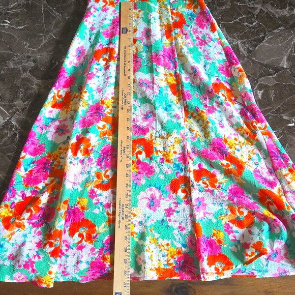 🌺Beautiful, floral, halter dress by Premier Amour in great condition!🏵 - Picture 10 of 10